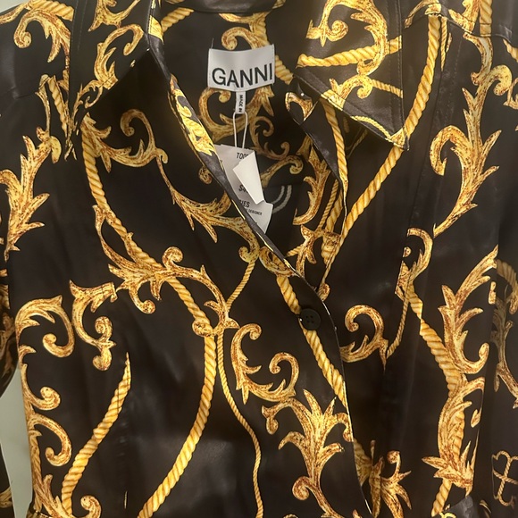 Ganni Black Mini Dress - Picture 9 of 11